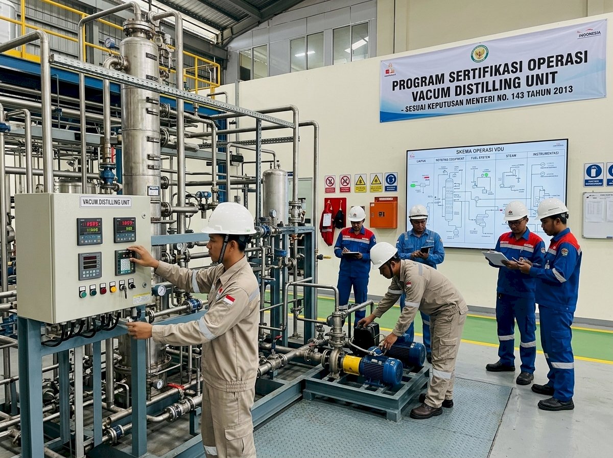 OPERASI VACUM DISTILLING UNIT PENGOLAHAN MINYAK BUMI
