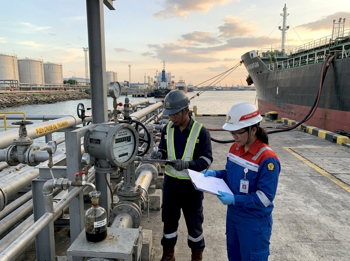 Serah Terima Minyak Bumi dan Produk Turunannya (Custody Transfer)