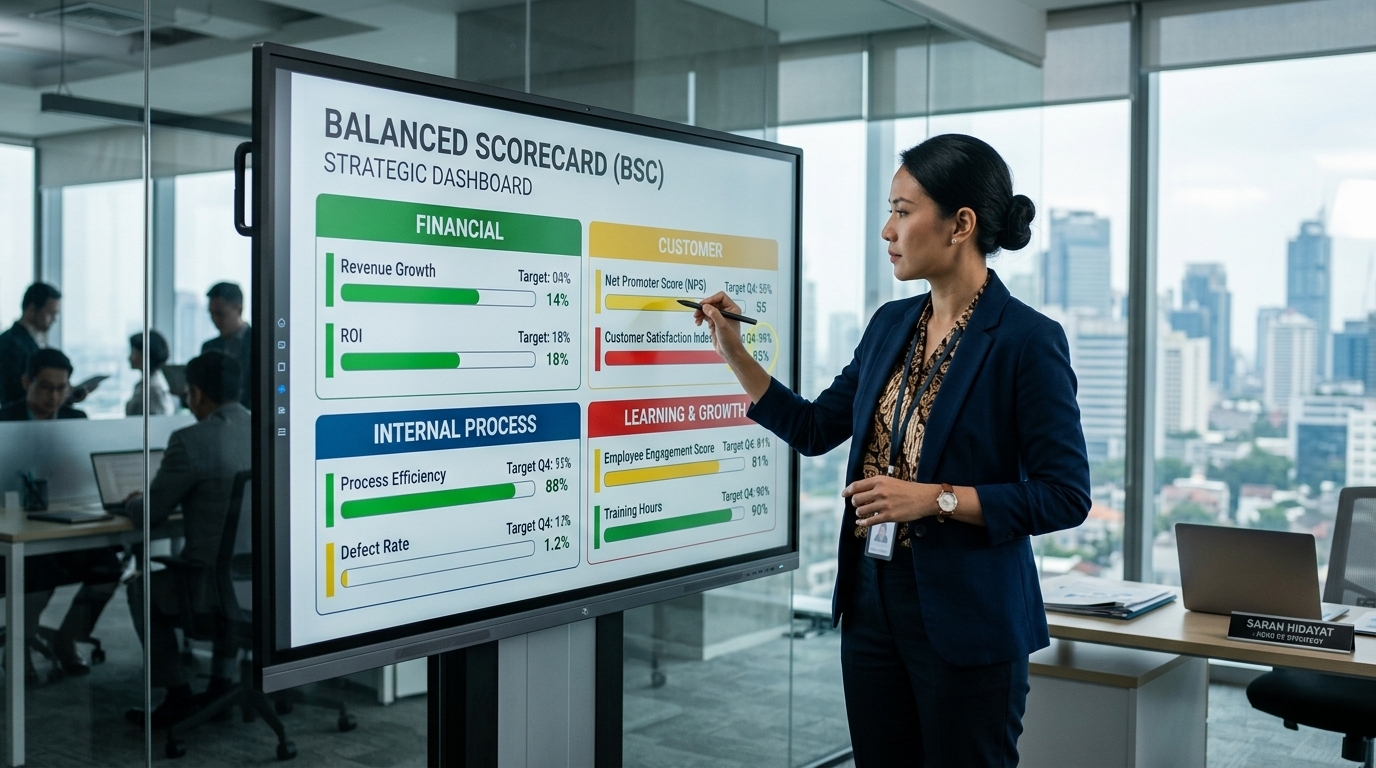 Improving Performance Through The Balanced Scorecard